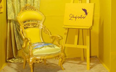 اتاق زرد ژان در نمایشگاه بین المللی مبلمان